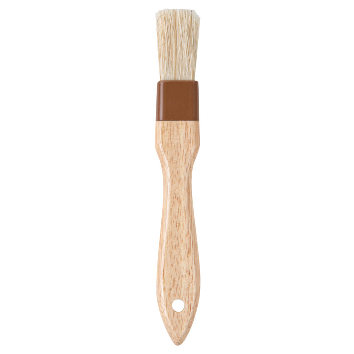 Restaurantware Pastry Tek 8.5In Natural Wood Pastry Brush, With Boar Bristle, 1In Wide - Restaurant Equipment and Smallwares - Canadian Distribution