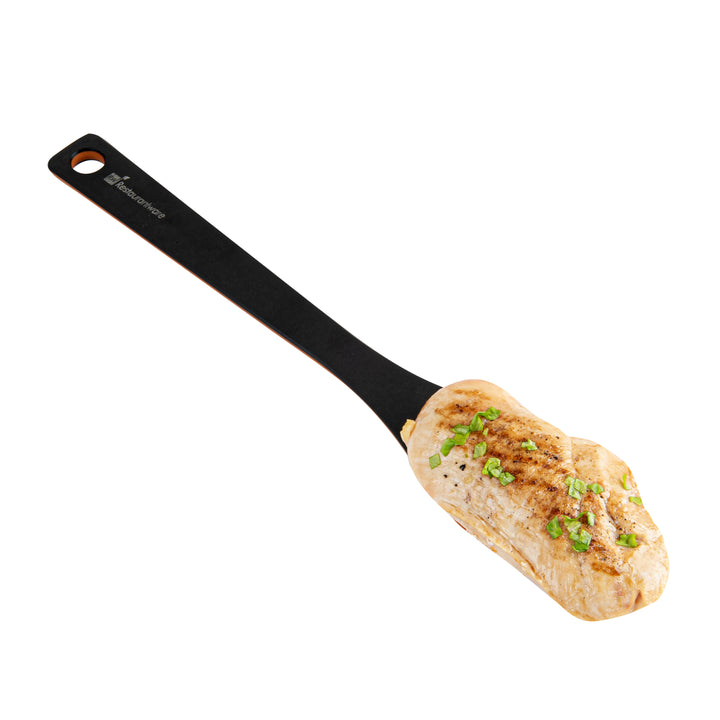 Restaurantware Nature Tek 13In Black Wood Spatula - Restaurant Equipment and Smallwares - Canadian Distribution - Ships Free Within Canada on Orders Above CAD $199