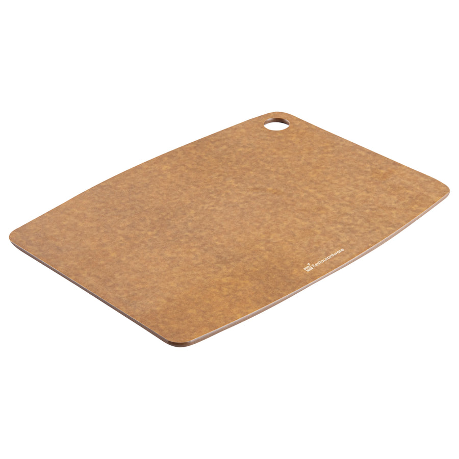 Restaurantware Nature Tek Brown Wood Fiber Cutting Board, 14.5X10.75In - Restaurant Equipment and Smallwares - Canadian Distribution