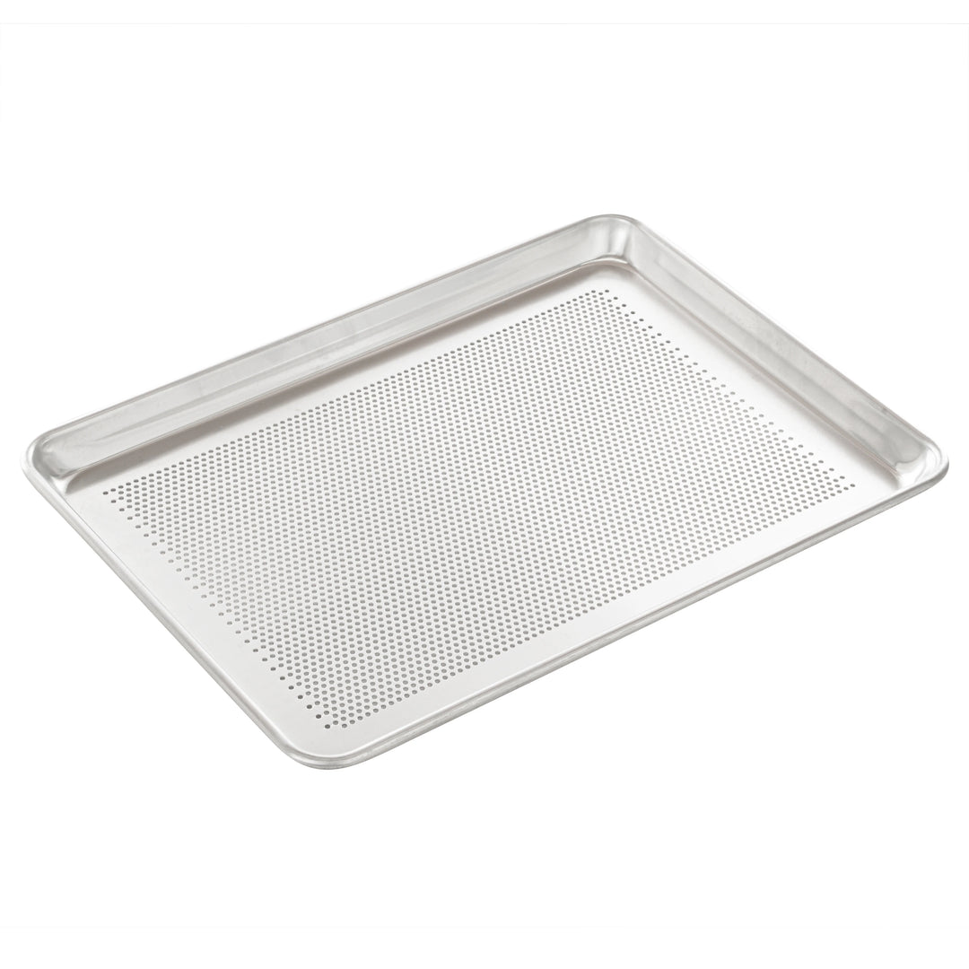 Restaurantware Met Lux Half-Size Heavy Duty Perforated Aluminum Baking Sheet Pans, 18X13In - Restaurant Equipment and Smallwares - Canadian Distribution