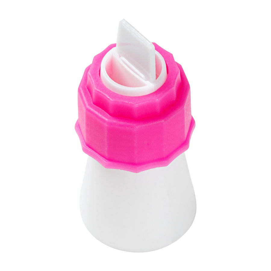 Restaurantware Pastry Tek Dual Color Pink & White Plastic Coupler, For Piping Tip - Restaurant Equipment and Smallwares - Canadian Distribution