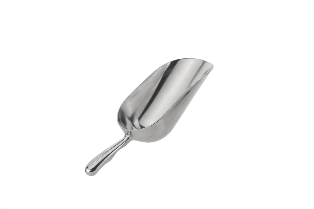 Browne Foodservice 12oz Round Bottom Aluminum Kitchen Scoop - Restaurant Equipment and Smallwares - Canadian Distribution