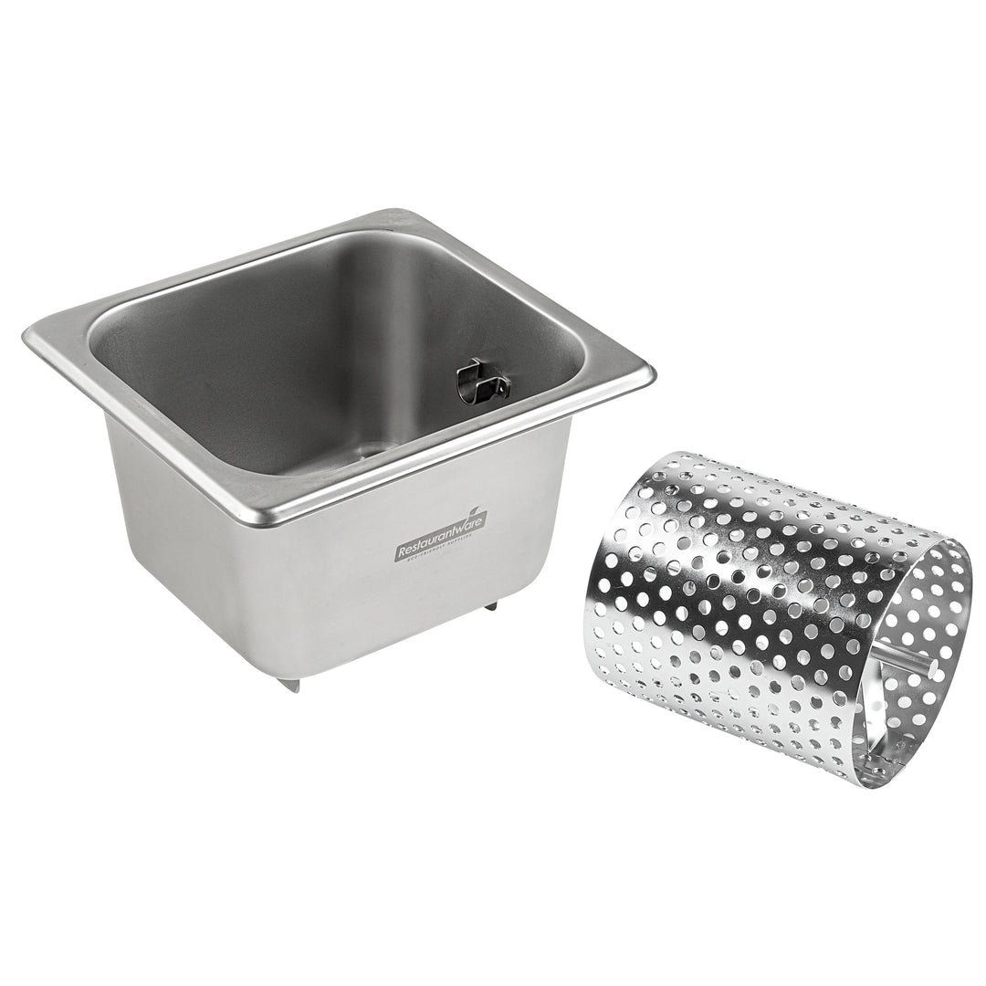Restaurantware Met Lux White Stainless Steel Butter Wheel Spreader, 10.25 x 10.25 x 10.25In - Restaurant Equipment and Smallwares - Canadian Distribution - Ships Free Within Canada on Orders Above CAD $199