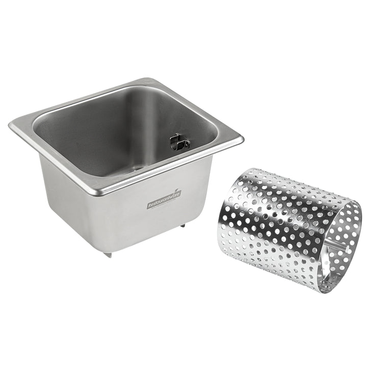 Restaurantware Met Lux White Stainless Steel Butter Wheel Spreader, 10.25 x 10.25 x 10.25In - Restaurant Equipment and Smallwares - Canadian Distribution - Ships Free Within Canada on Orders Above CAD $199