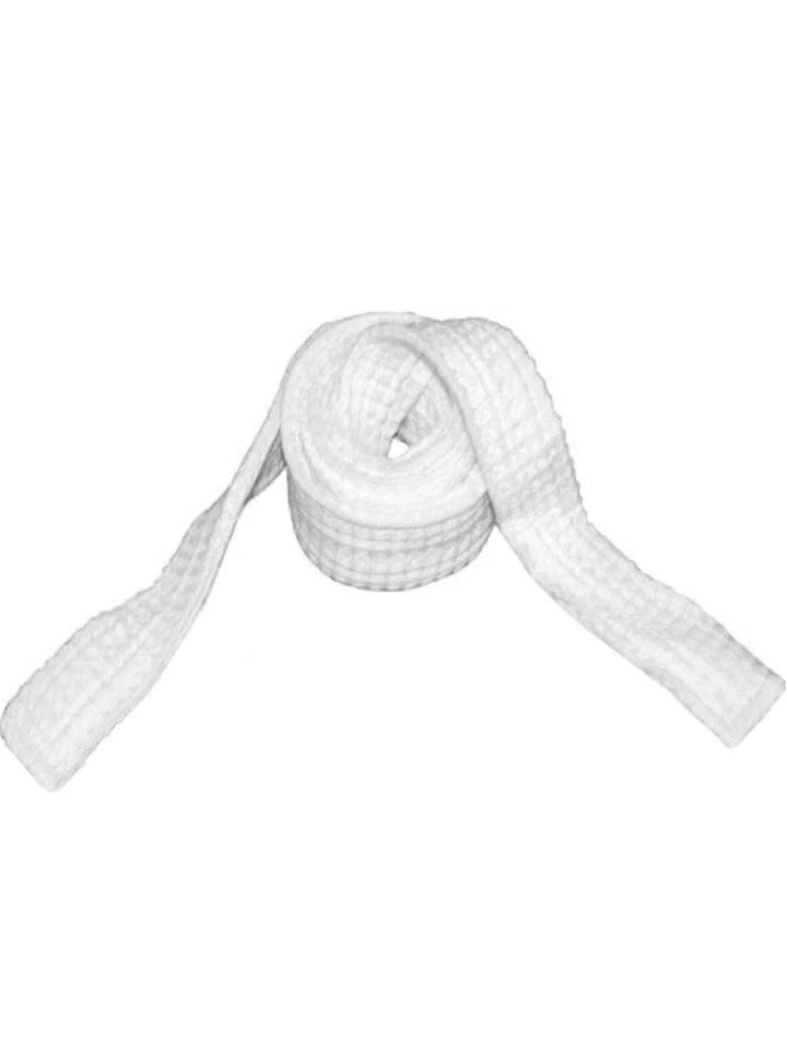 Dolly White Cotton & Polyester Waffle Bathrobes, With 70In Belt - Restaurant Equipment and Smallwares - Canadian Distribution