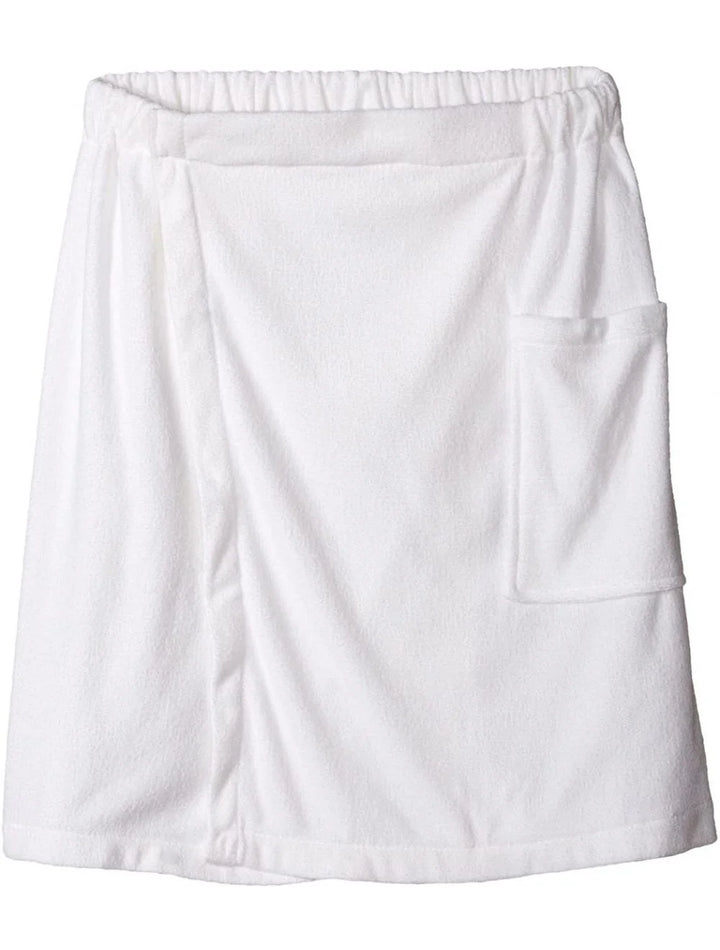 Dolly Cotton Velour Standard Men Spa Waist Wraps, With Velcro, Snap, Pocket - Restaurant Equipment and Smallwares - Canadian Distribution