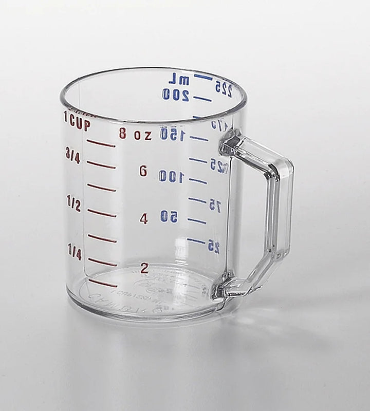 Cambro 1 Cup Clear Plastic Measuring Cups - Restaurant Equipment and Smallwares - Canadian Distribution
