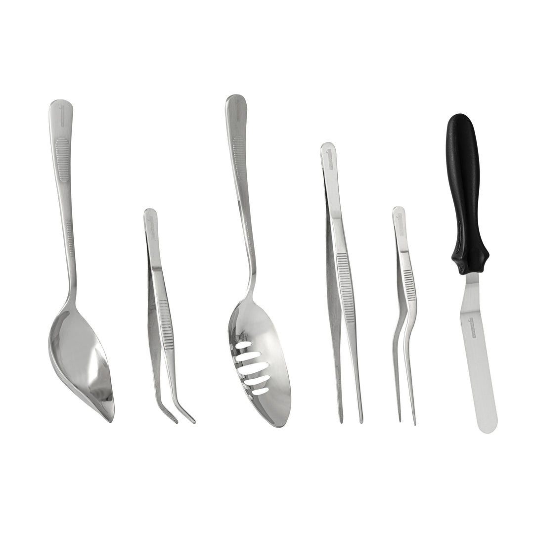 Restaurantware Met Lux 6-Piece Stainless Steel Plating Tool Set - Restaurant Equipment and Smallwares - Canadian Distribution
