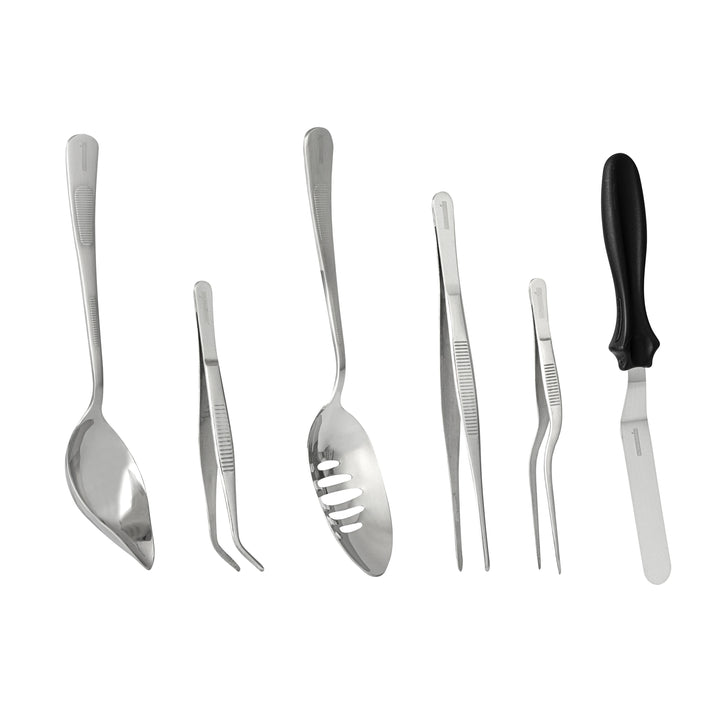 Restaurantware Met Lux 6-Piece Stainless Steel Plating Tool Set - Restaurant Equipment and Smallwares - Canadian Distribution