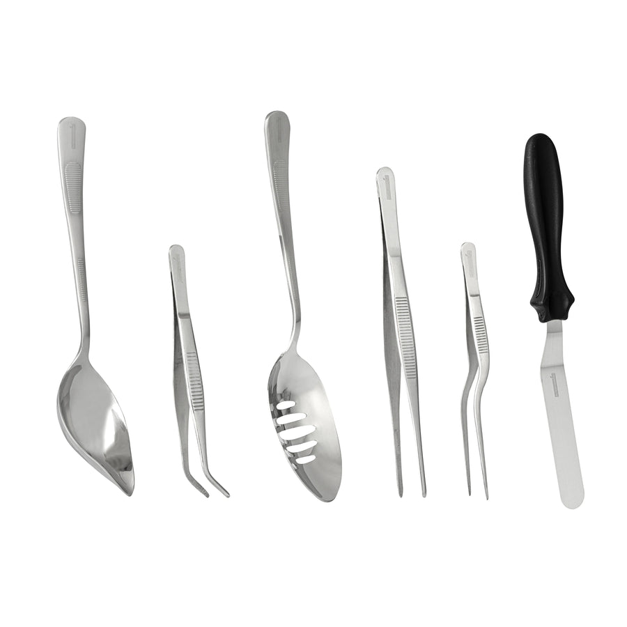 Restaurantware Met Lux 6-Piece Stainless Steel Plating Tool Set - Restaurant Equipment and Smallwares - Canadian Distribution