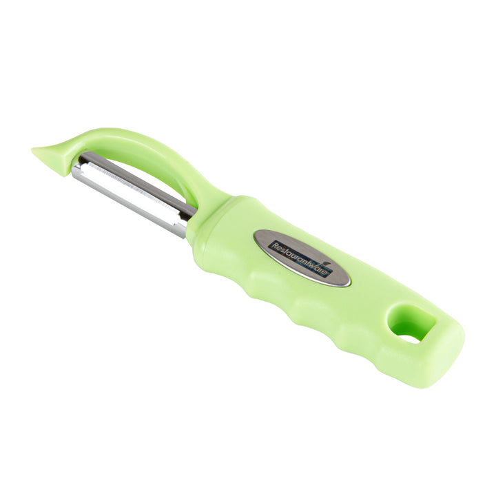 Restaurantware Comfy Grip 7.50In Stainless Steel Vegetable Peeler, Gray - Restaurant Equipment and Smallwares - Canadian Distribution