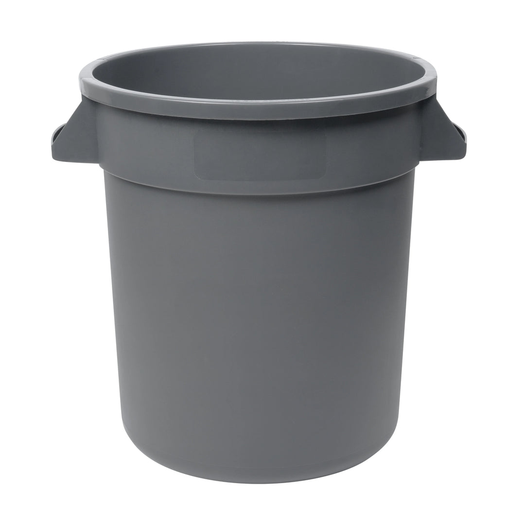 Restaurantware RW Clean 10 Gallon Trash Can & Ingredient Bin, Gray, Plastic, 18.25 x 15.75 x 17.25 Inch - Restaurant Equipment and Smallwares - Canadian Distribution