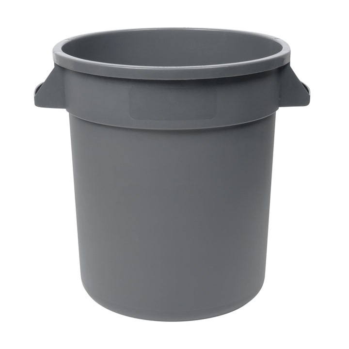Restaurantware RW Clean 10 Gallon Trash Can & Ingredient Bin, Gray, Plastic, 18.25 x 15.75 x 17.25 Inch - Restaurant Equipment and Smallwares - Canadian Distribution