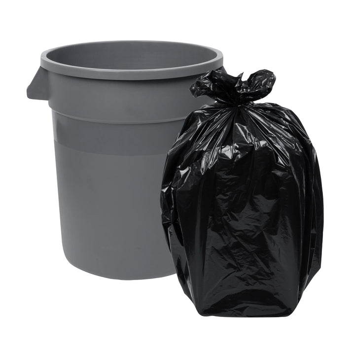 Restaurantware RW Clean 20 Gallon Trash Can & Ingredient Bin, Gray, Plastic, 22 x 19.25 x 22.75 Inch - 1 Unit/Case - Restaurant Equipment and Smallwares - Canadian Distribution - Ships Free Within Canada on Orders Above CAD $199