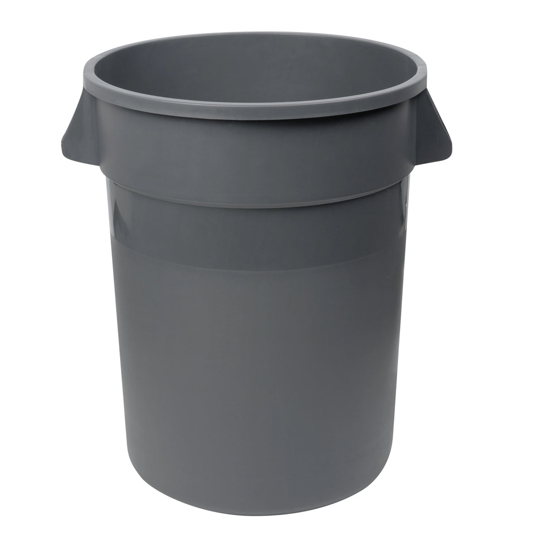 Restaurantware RW Clean 32 Gallon Trash Can & Ingredient Bin, Gray, Plastic, 25 x 22 x 27.25 Inch - Restaurant Equipment and Smallwares - Canadian Distribution