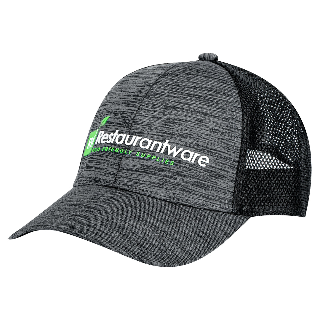 Restaurantware RW Threads Trucker Snapback Hats, Black - Restaurant Equipment and Smallwares - Canadian Distribution - Ships Free Within Canada on Orders Above CAD $199