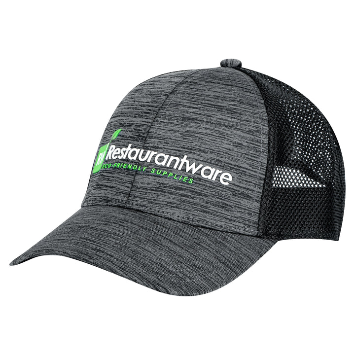 Restaurantware RW Threads Trucker Snapback Hats, Black - Restaurant Equipment and Smallwares - Canadian Distribution - Ships Free Within Canada on Orders Above CAD $199