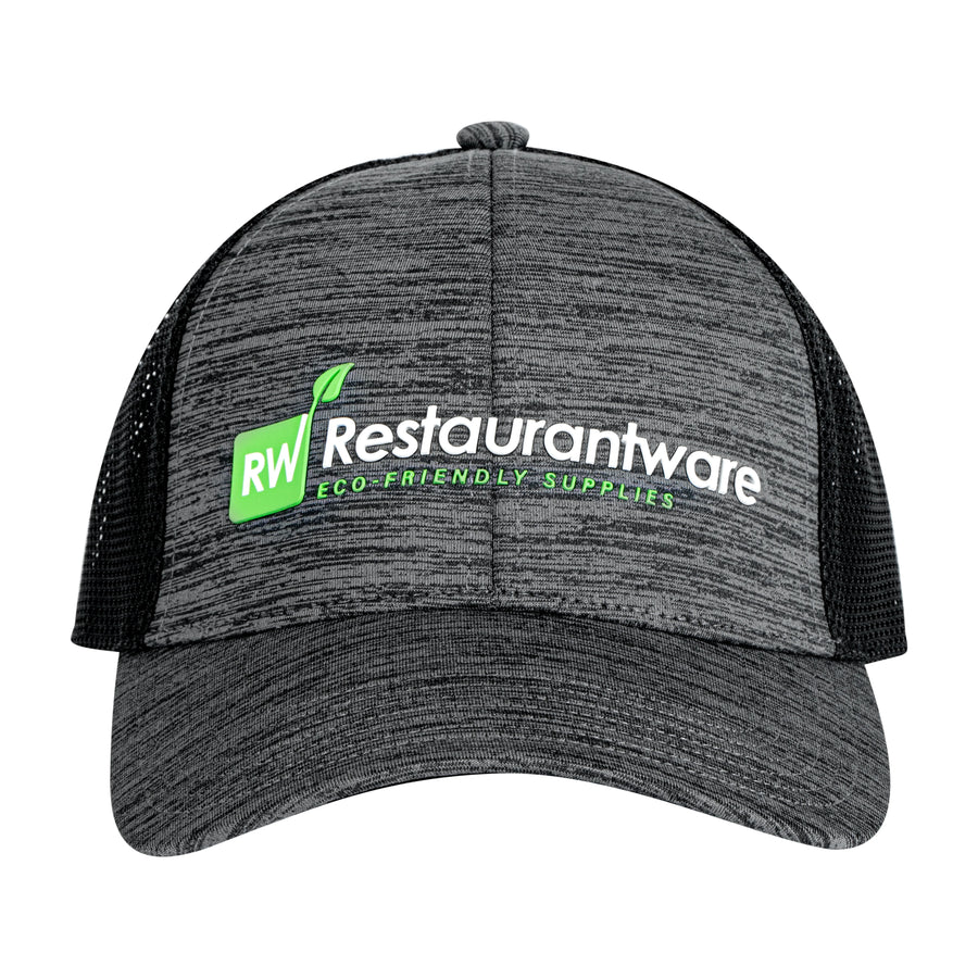 Restaurantware RW Threads Trucker Snapback Hats, Black - Restaurant Equipment and Smallwares - Canadian Distribution