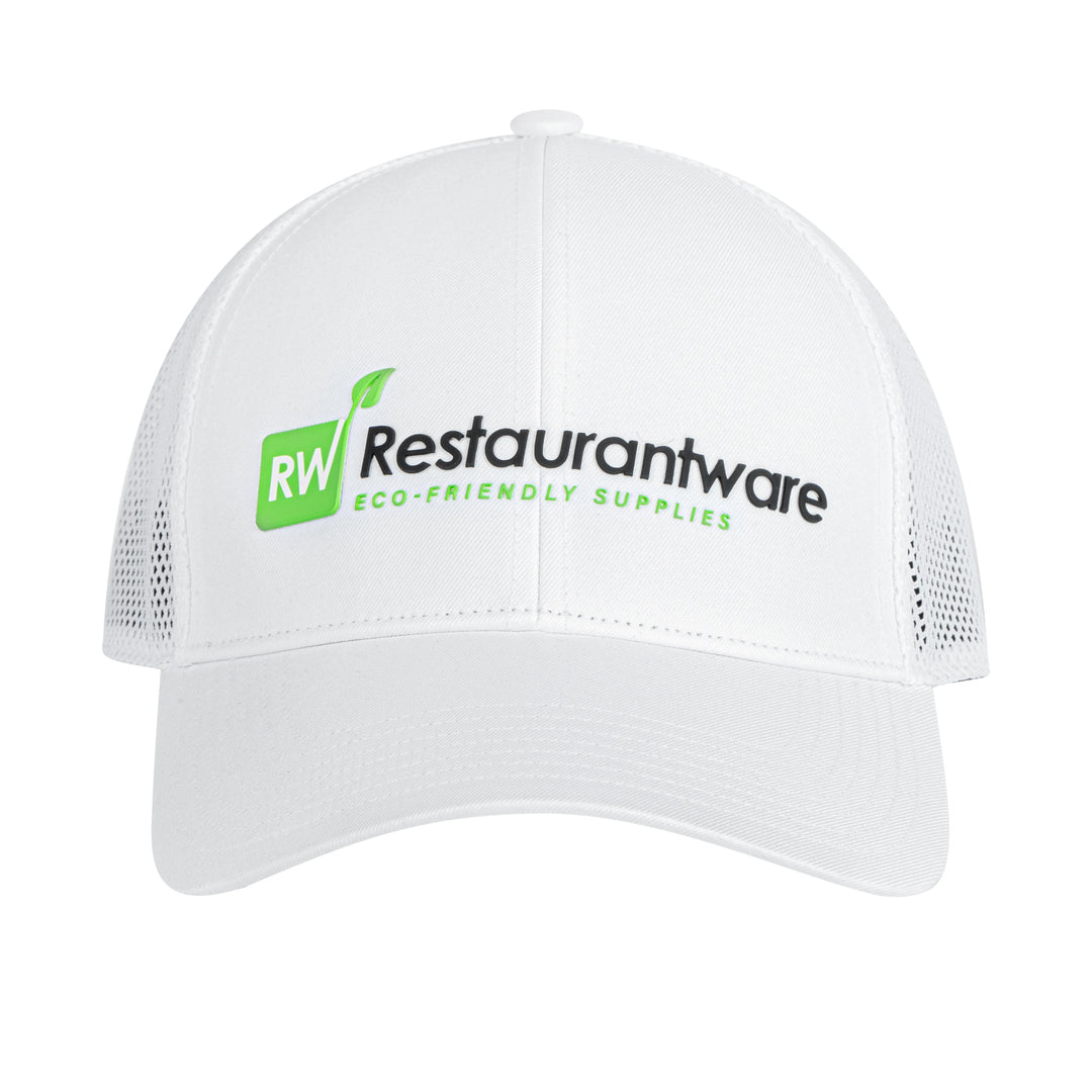 Restaurantware RW Threads Trucker Snapback Hats, White - Restaurant Equipment and Smallwares - Canadian Distribution