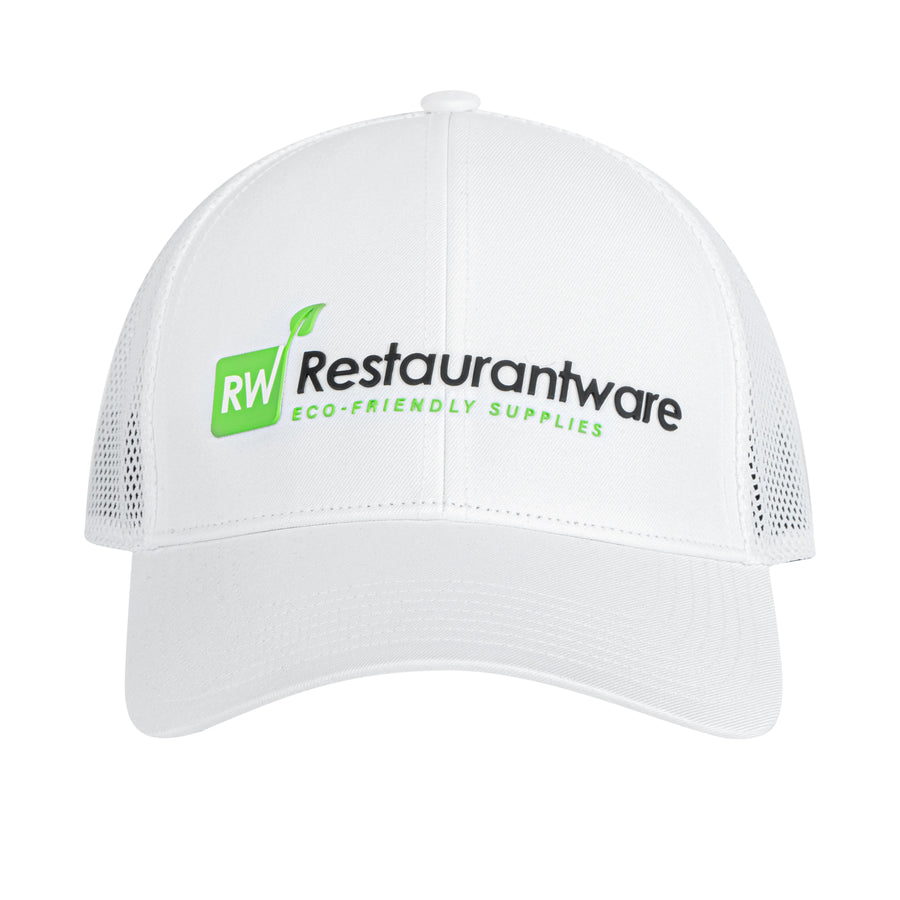 Restaurantware RW Threads Trucker Snapback Hats, White - Restaurant Equipment and Smallwares - Canadian Distribution