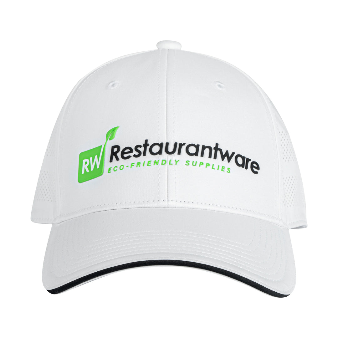 Restaurantware RW Threads Perforated Hats, White, Adjustable - Restaurant Equipment and Smallwares - Canadian Distribution