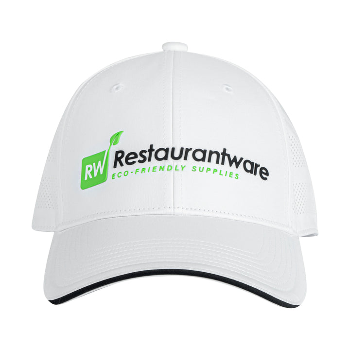 Restaurantware RW Threads Perforated Hats, White, Adjustable - Restaurant Equipment and Smallwares - Canadian Distribution
