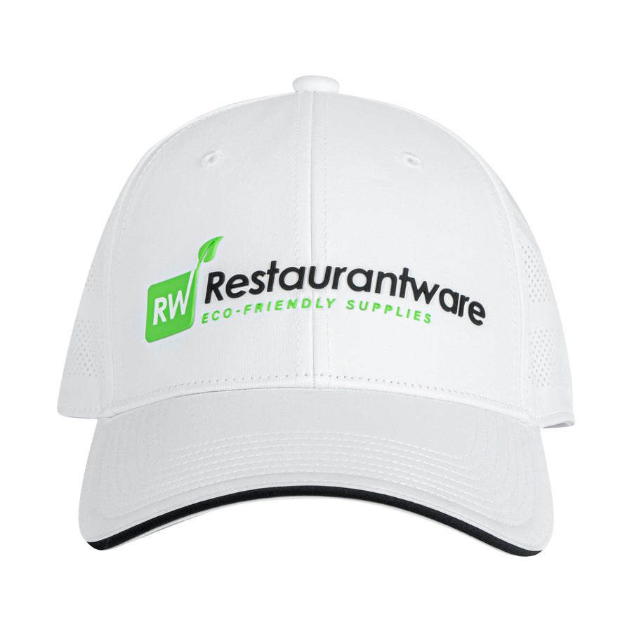 Restaurantware RW Threads Perforated Hats, White, Adjustable - Restaurant Equipment and Smallwares - Canadian Distribution