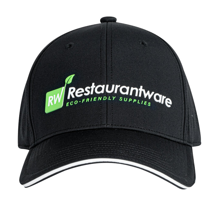 Restaurantware RW Threads Perforated Hats, Black, Adjustable - Restaurant Equipment and Smallwares - Canadian Distribution