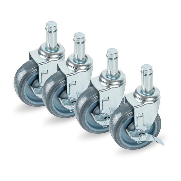 Restaurantware RW Base 5 Inch Stem Casters, for Shelf Kit - Restaurant Equipment and Smallwares - Canadian Distribution