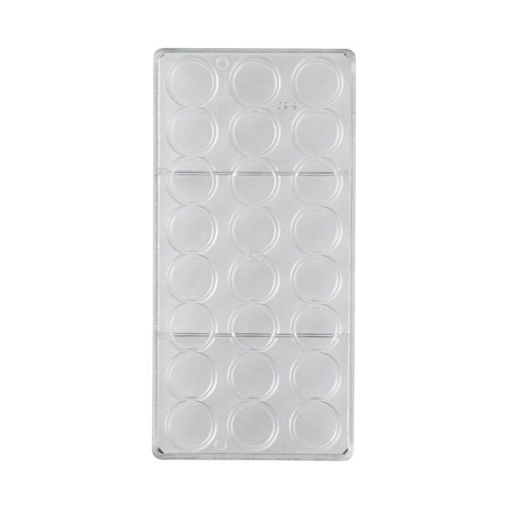 Restaurantware Pastry Tek 24-Compartment Cylinder Candy & Chocolate Molds, Polycarbonate - Restaurant Equipment and Smallwares - Canadian Distribution