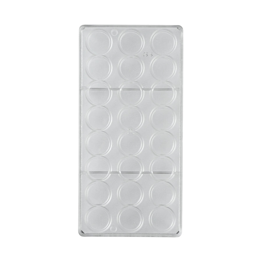 Restaurantware Pastry Tek 24-Compartment Cylinder Candy & Chocolate Molds, Polycarbonate - Restaurant Equipment and Smallwares - Canadian Distribution