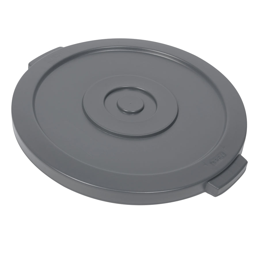 Restaurantware RW Clean Trash Can & Ingredient Bin Lids, Plastic, Gray, for 20 Gallon Trash Can & Ingredient Bin - Restaurant Equipment and Smallwares - Canadian Distribution