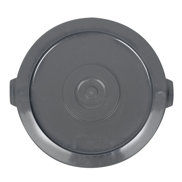 Restaurantware RW Clean Trash Can & Ingredient Bin Lids, Plastic, Gray, for 32 Gallon Trash Can & Ingredient Bin - Restaurant Equipment and Smallwares - Canadian Distribution - Ships Free Within Canada on Orders Above CAD $199