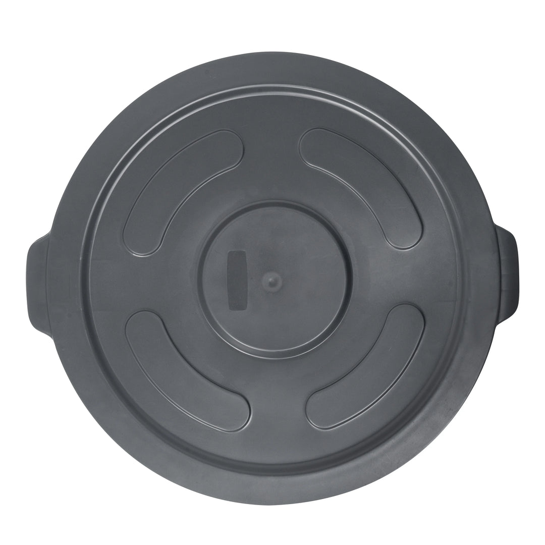 Restaurantware RW Clean Trash Can & Ingredient Bin Lids, Plastic, Gray, for 55 Gallon Trash Can & Ingredient Bin - Restaurant Equipment and Smallwares - Canadian Distribution - Ships Free Within Canada on Orders Above CAD $199