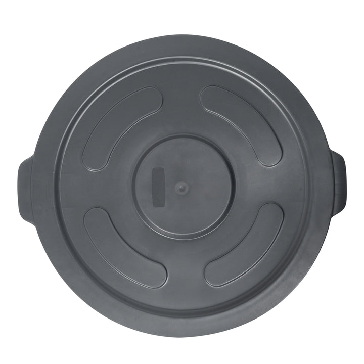 Restaurantware RW Clean Trash Can & Ingredient Bin Lids, Plastic, Gray, for 55 Gallon Trash Can & Ingredient Bin - Restaurant Equipment and Smallwares - Canadian Distribution - Ships Free Within Canada on Orders Above CAD $199