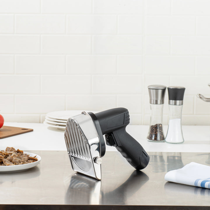 Restaurantware Hi Tek Cordless Kebab & Gyro Slicer, 80 Watt - Restaurant Equipment and Smallwares - Canadian Distribution - Ships Free Within Canada on Orders Above CAD $199