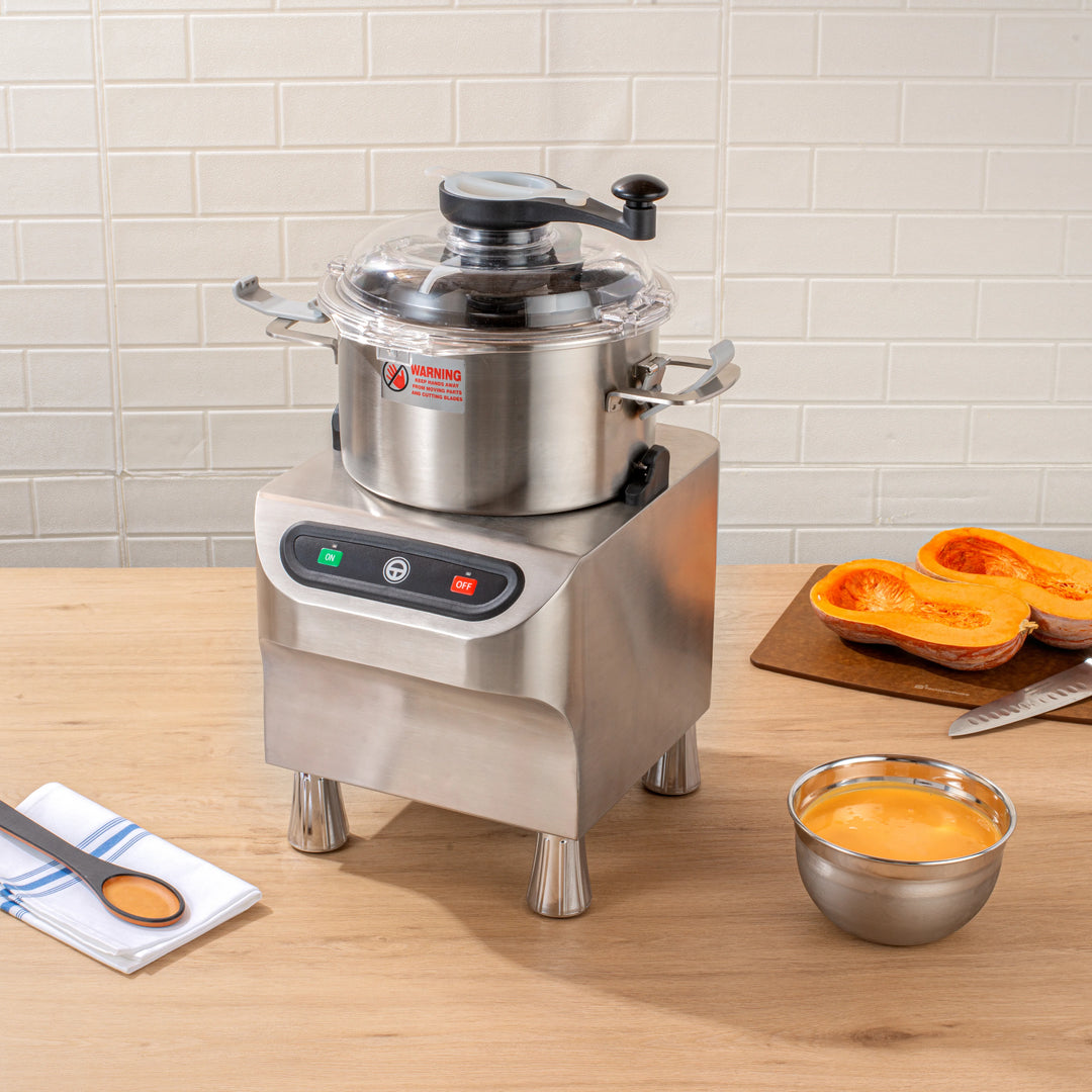 Restaurantware Hi Tek 5 Liter Food Processor - Restaurant Equipment and Smallwares - Canadian Distribution - Ships Free Within Canada on Orders Above CAD $199