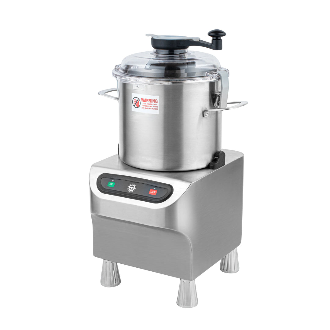 Restaurantware Hi Tek 8 Liter Food Processor - Restaurant Equipment and Smallwares - Canadian Distribution - Ships Free Within Canada on Orders Above CAD $199