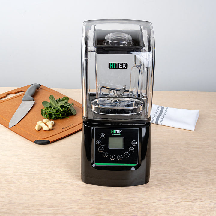 Restaurantware Hi Tek 48 Ounce Heavy-Duty Blender, with Programmable Touchpad & Sound Enclosure - Restaurant Equipment and Smallwares - Canadian Distribution - Ships Free Within Canada on Orders Above CAD $199