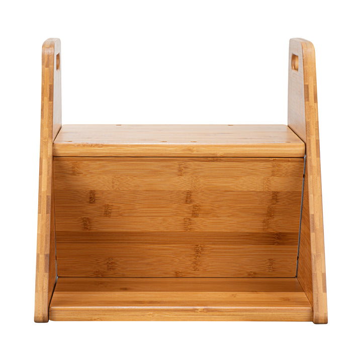 Restaurantware Met Lux Dispenser Stand, Bamboo, 13.75 x 15.50 x 13 Inch, Holds 2 Cereal Dispensers - Restaurant Equipment and Smallwares - Canadian Distribution