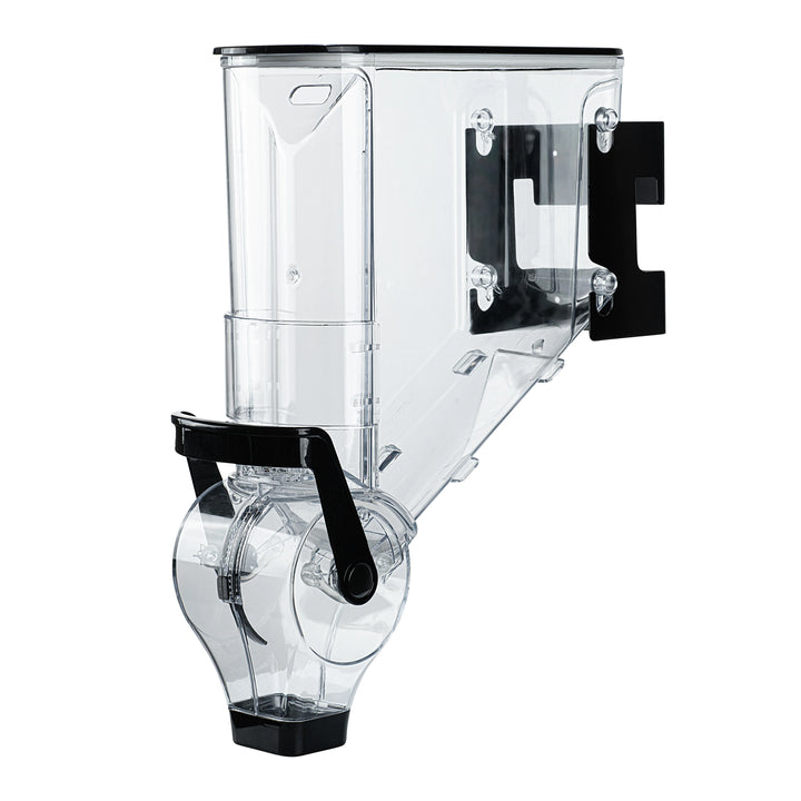 Restaurantware Met Lux 3.50 Gallon Wall Mount Cereal Dispensers, Plastic, 20.75 x 13.75 x 6 Inch - Restaurant Equipment and Smallwares - Canadian Distribution