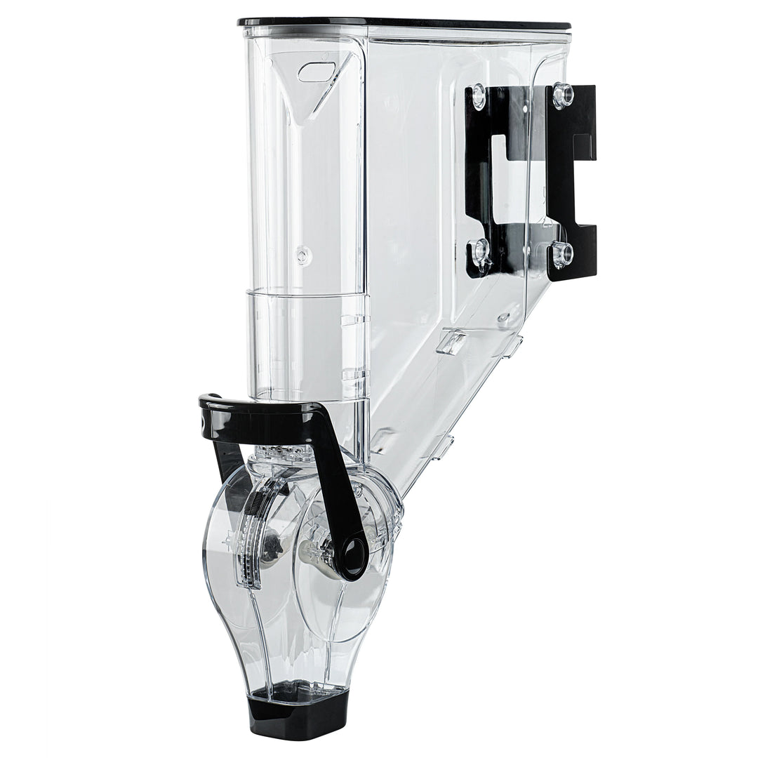 Restaurantware Met Lux 2 Gallon Wall Mount Cereal Dispensers, Plastic, 20.75 x 13.75 x 4 Inch - Restaurant Equipment and Smallwares - Canadian Distribution