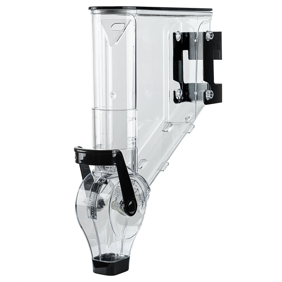 Restaurantware Met Lux 2 Gallon Wall Mount Cereal Dispensers, Plastic, 20.75 x 13.75 x 4 Inch - Restaurant Equipment and Smallwares - Canadian Distribution