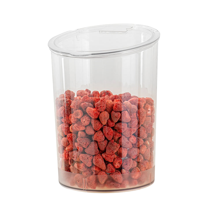 Restaurantware Met Lux 4 Gallon Storage Jars, Clear, Plastic, 9.75 x 9.75 x 13.75 Inch - Restaurant Equipment and Smallwares - Canadian Distribution - Ships Free Within Canada on Orders Above CAD $199
