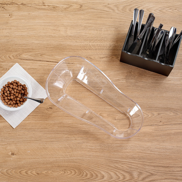Restaurantware Met Lux Food Funnel, Clear, Plastic, for 3 & 5 Gallon Cereal Dispensers - Restaurant Equipment and Smallwares - Canadian Distribution - Ships Free Within Canada on Orders Above CAD $199