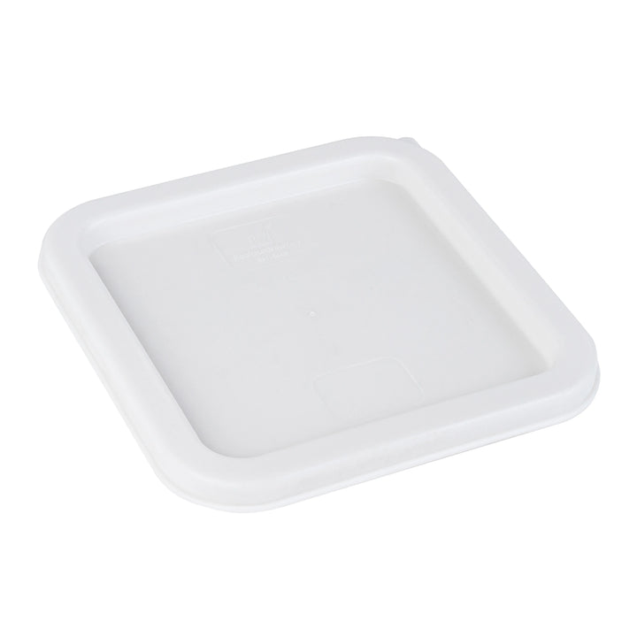 Restaurantware Met Lux Lids, White, Plastic, Square, for 2 & 4 Quart Food Storage Container - Restaurant Equipment and Smallwares - Canadian Distribution