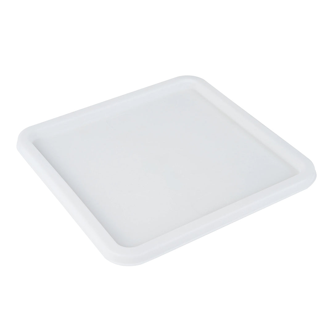 Restaurantware Met Lux Lids, White, Plastic, Square, for 12/18/22 Quart Food Storage Container - Restaurant Equipment and Smallwares - Canadian Distribution
