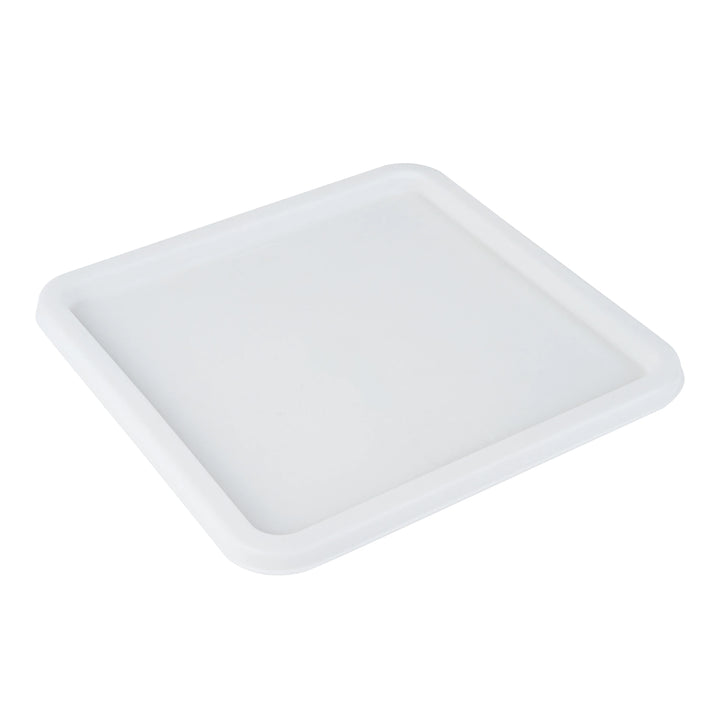 Restaurantware Met Lux Lids, White, Plastic, Square, for 12/18/22 Quart Food Storage Container - Restaurant Equipment and Smallwares - Canadian Distribution