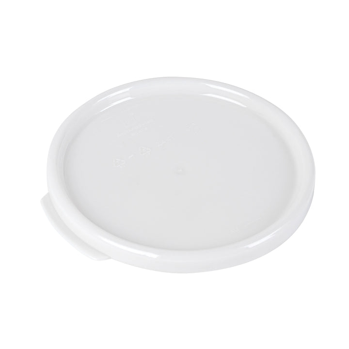 Restaurantware Met Lux Lids, White, Plastic, Round, for 2 & 4 Quart Food Storage Container - Restaurant Equipment and Smallwares - Canadian Distribution