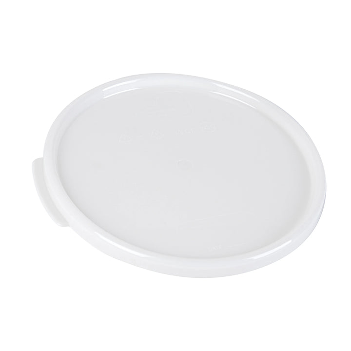 Restaurantware Met Lux Lids, White, Plastic, Round, for 6 & 8 Quart Food Storage Container - Restaurant Equipment and Smallwares - Canadian Distribution